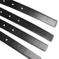 Dolce & Gabbana Black Leather 4-Strap Metal Multi-Buckle Belt