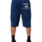 Dolce & Gabbana Blue Cotton Blend Bermuda Sweatpants Shorts