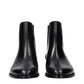 Celine Black Leather Ankle Boots