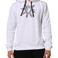 Dolce & Gabbana White Sacred Heart Hooded Sweatshirt Sweater