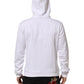 Dolce & Gabbana White Sacred Heart Hooded Sweatshirt Sweater