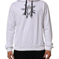 Dolce & Gabbana White Sacred Heart Hooded Sweatshirt Sweater