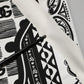 Dolce & Gabbana White Cotton Logo Bandana Print Men T-shirt