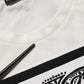 Dolce & Gabbana White Cotton Logo Bandana Print Men T-shirt