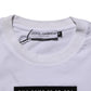 Dolce & Gabbana White Cotton Logo Print Crew Neck Men T-shirt