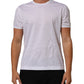 Dolce & Gabbana White Cotton Crew Neck Underwear Tee T-shirt