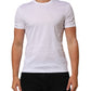 Dolce & Gabbana White Cotton Crew Neck Underwear Tee T-shirt