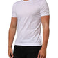 Dolce & Gabbana White Cotton Crew Neck Underwear Tee T-shirt