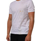 Dolce & Gabbana White Cotton Crew Neck Underwear Tee T-shirt