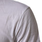 Dolce & Gabbana White Cotton DG Love Patch Crew Neck T-shirt