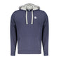 North Sails Blue Cotton Men's Hooded Sweatshirt