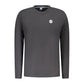North Sails Black Cotton Men T-Shirt