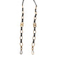 Dolce & Gabbana Black Leather Gold Chain Bag Accessory Shoulder Strap