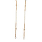 Dolce & Gabbana Black Leather Gold Chain Bag Accessory Shoulder Strap