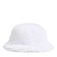 Dolce & Gabbana White Modacrylic Fur Bucket Men Capello Hat