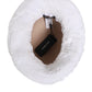 Dolce & Gabbana White Modacrylic Fur Bucket Men Capello Hat