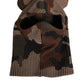 Dolce & Gabbana Multicolor Camouflage Balaclava Mask Men Cap One Size Hat