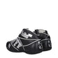 Off-White Black Leather High Top Sneakers