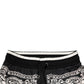 Dolce & Gabbana Black Cotton Bandana Jogger Sweatpants Pants