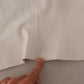 PINKO White Square Neck Button Down Crop Blouse
