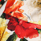 Dolce & Gabbana Multicolor Floral Print Viscose Sheath Dress