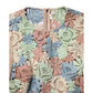 Dolce & Gabbana Pink Floral Embroidery Pleated A-line Dress
