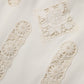 Dolce & Gabbana White Floral Lace Sleeveless Midi Dress