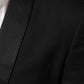 Dolce & Gabbana Black MARTINI 1 Button Suit Jacket Blazer