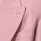Dolce & Gabbana Multicolor Patchwork Single Breasted Jacket Blazer