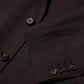 Dolce & Gabbana Maroon Wool 2 Buttons Suit Jacket Blazer