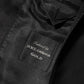 Dolce & Gabbana Black Wool GOLD 1 Button Men Suit Blazer