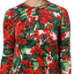 Dolce & Gabbana Multicolor Floral Short Portofino Dress