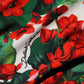 Dolce & Gabbana Multicolor Floral Short Portofino Dress