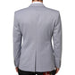 Dolce & Gabbana Gray Wool SICILIA 2 Buttons Men Suit Blazer