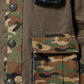 Dolce & Gabbana Brown Camouflage Linen Button Down Jacket