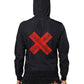 Dolce & Gabbana Blue Logo Tape Hooded Full Zip Bomber Jacket
