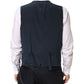 Dolce & Gabbana Black MARTINI 2 Buttons Suit 3 Piece Suit