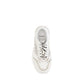 Balenciaga White Calf Leather Bos Taurus Athletic Sneakers