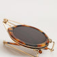 Dolce & Gabbana Gold Havana Frame DG Fatto A Mano Eyewea Sunglasses