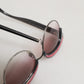 Dolce & Gabbana Black Pink Mirrored Cat Eye Sequined Sunglasses