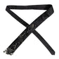 Dolce & Gabbana Black Safety Pins Silk Adjustable Necktie Accessory Tie