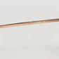Dolce & Gabbana Rose Gold Plated Round Lenses Shades Eyewear Sunglasses