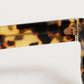 Dolce & Gabbana DG4379F White Tortoiseshell Gradient Acetate Shades Sunglasses