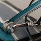 Dolce & Gabbana Blue Leather Cross Body Neck Strap Card Slot Phone Pocket