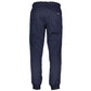 Gianmarco Venturi Blu Polyester Men's Sports Trouser