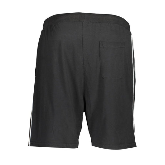 Gianmarco Venturi Black Cotton Men's Sweatpant