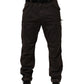 Dolce & Gabbana Brown Re- Edition Cotton Men Cargo Pants
