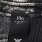 Emporio Armani Black Washed Slim Fit Men Denim Trouser Jeans