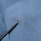AGLINI Blue Cotton Slim Fit Collared Long Sleeve Casual Shirt