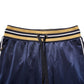 Dolce & Gabbana Blue Nylon Jogger Mid Waist Trouser Pants